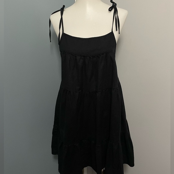 🚨 Victoria’s Secret mini Baby doll cover up dress Tie spaghetti straps - Picture 4 of 9